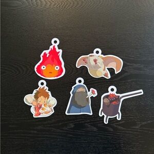 LOEWE Ghibli Howl’s Moving Castle Character Tags